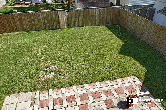View of Backyard from MAster Balcony