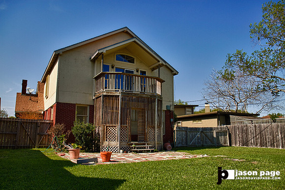 Oblique Backyard View