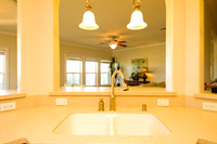 Kitchen Sink overlooking Living Area