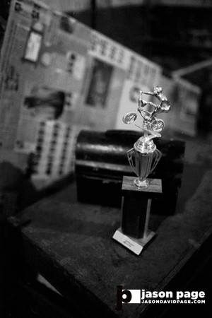 Ritz Theater - Trophy Remaining in Back