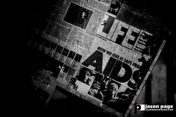 Ritz Theater - Newspaper pasted on cardboard